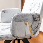 Load image into Gallery viewer, Nishijin Textile Single Dining Chair with armrests
