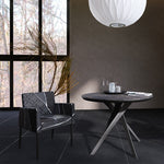 Load image into Gallery viewer, Nishijin Textile Single Dining Chair Square Type with armrests
